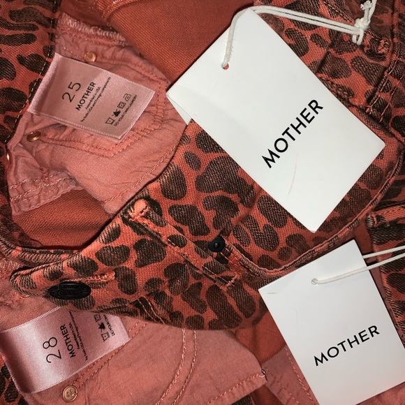 LAST SZ 25 NWT MOTHER | High Waisted Looker Animal - Picture 4 of 7